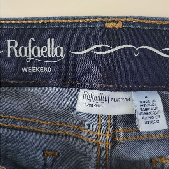 Rafaella Sportswear Weekend Women's Blue Slimming Jeans - Picture 6 of 15